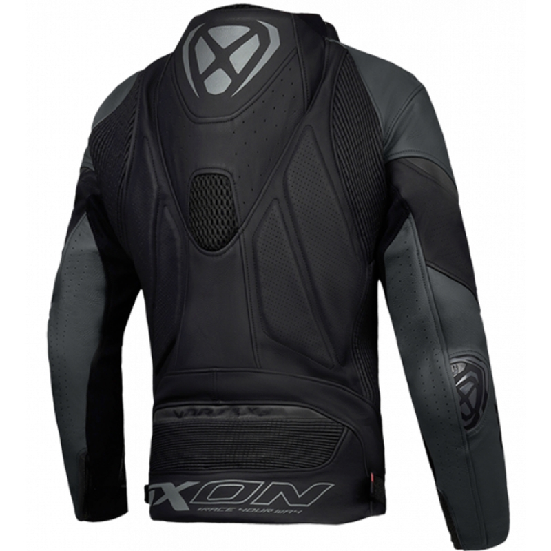 Chaqueta moto de cuero IXON Vortex 3 negro