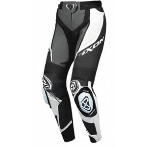 Pantalón moto cuero mujer IXON Vortex 3 negro-antracita-blanco