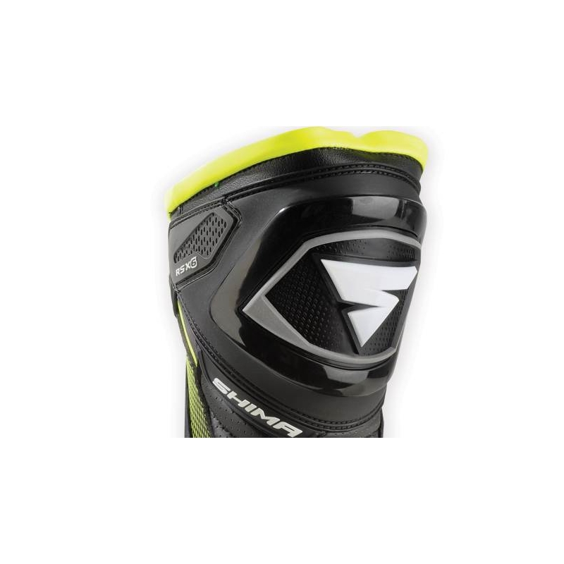 Botas de moto Shima RSX-6 amarillo flúor