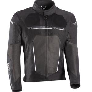 Chaqueta de moto IXON T-Rex negro-gris-blanco