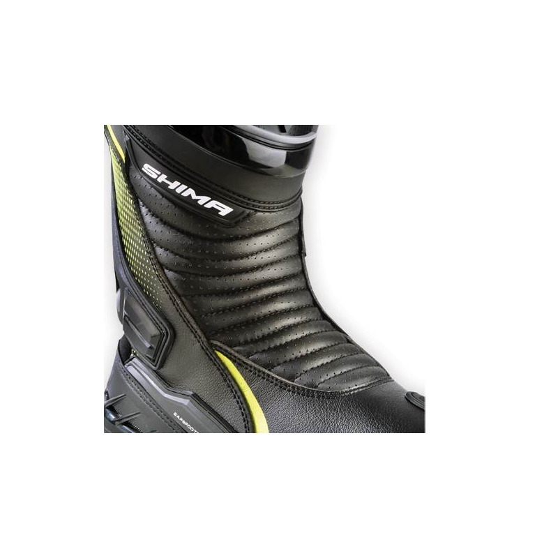 Botas de moto Shima RSX-6 amarillo flúor
