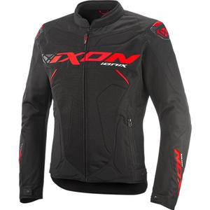 Chaqueta de moto IXON Ionix negro-rojo