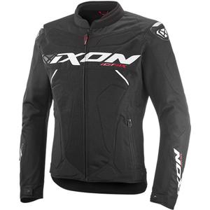 Chaqueta de moto IXON Ionix negro-blanco