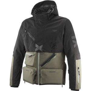 Chaqueta de moto IXON Etna caqui-negro