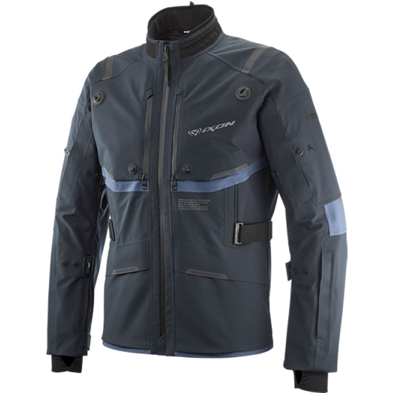 Chaqueta de moto IXON M-Skeid azul oscuro