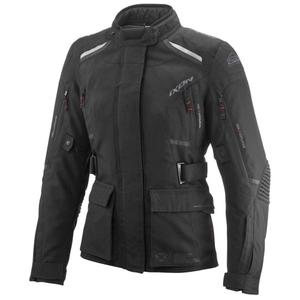 Chaqueta de moto mujer IXON Midgard negra