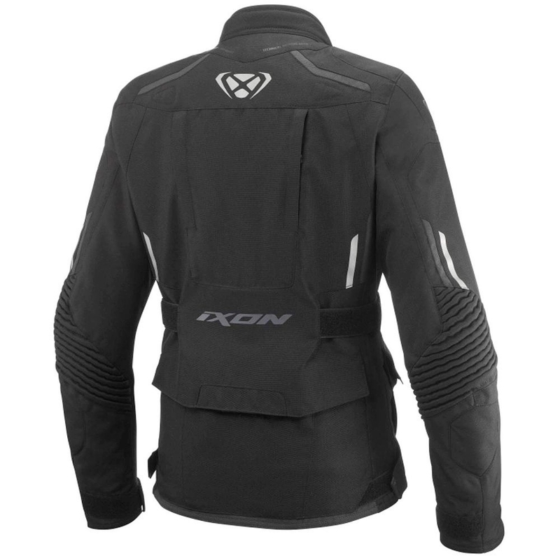 Chaqueta de moto mujer IXON Midgard negra