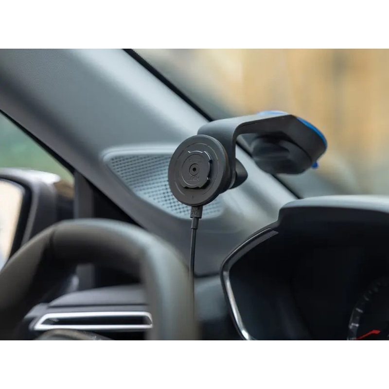 Soporte para teléfono con ventosa para montaje en parabrisas/tablero de automóvil Quad Lock®