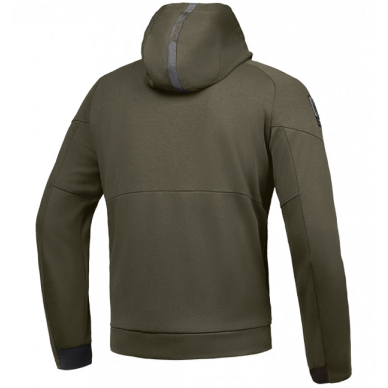Chaqueta de moto IXON Touchdown caqui-negro