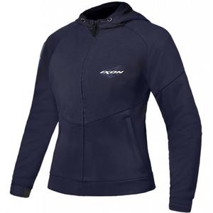 Chaqueta de moto mujer IXON Touchdown azul-plata