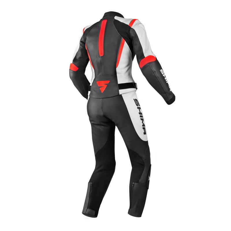 Mono para mujer Shima Miura Negro-Blanco-Rojo Flúo liquidación
