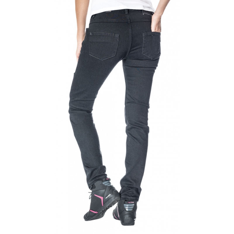 Vaqueros moto mujer IXON Billie negro