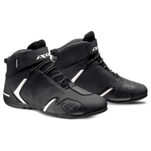 Botas de moto IXON Gambler WP negro-blanco