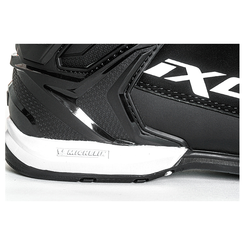Botas de moto mujer IXON Bull 2 WP negro-blanco