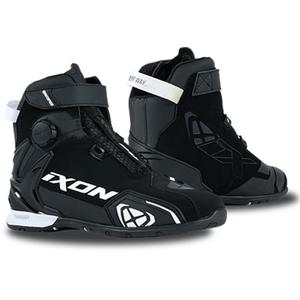 Botas de moto mujer IXON Bull 2 WP negro-blanco