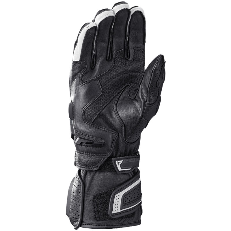 Guantes de moto IXON Tornado Air negro-blanco