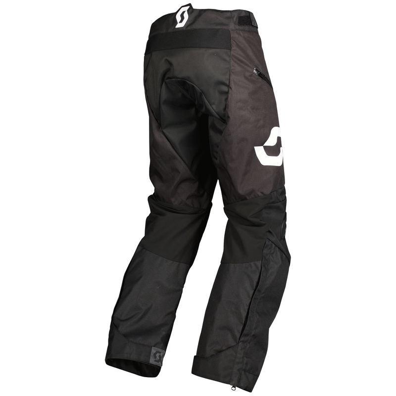 Pantalón moto SCOTT X-PLORE SWAP OVERBOOT negro-blanco