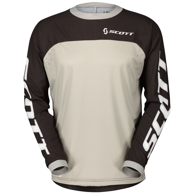 Camiseta motocross SCOTT X-PLORE SWAP negro-gris