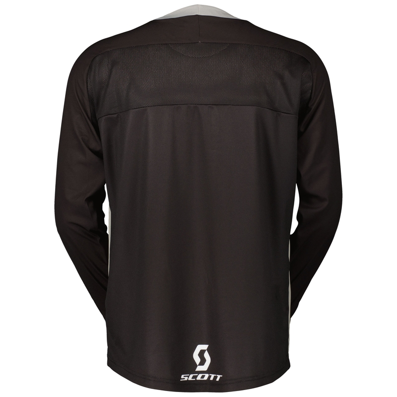 Camiseta motocross SCOTT X-PLORE SWAP negro-gris