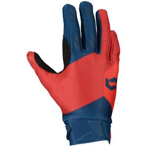 Guantes de motocross para niños SCOTT EVO TRACK azul-rojo neón