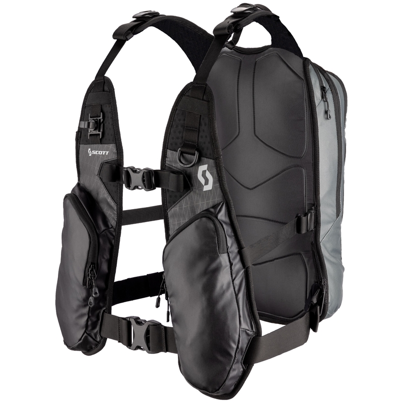 Mochila SCOTT RADIATOR 12 negra-gris oscuro