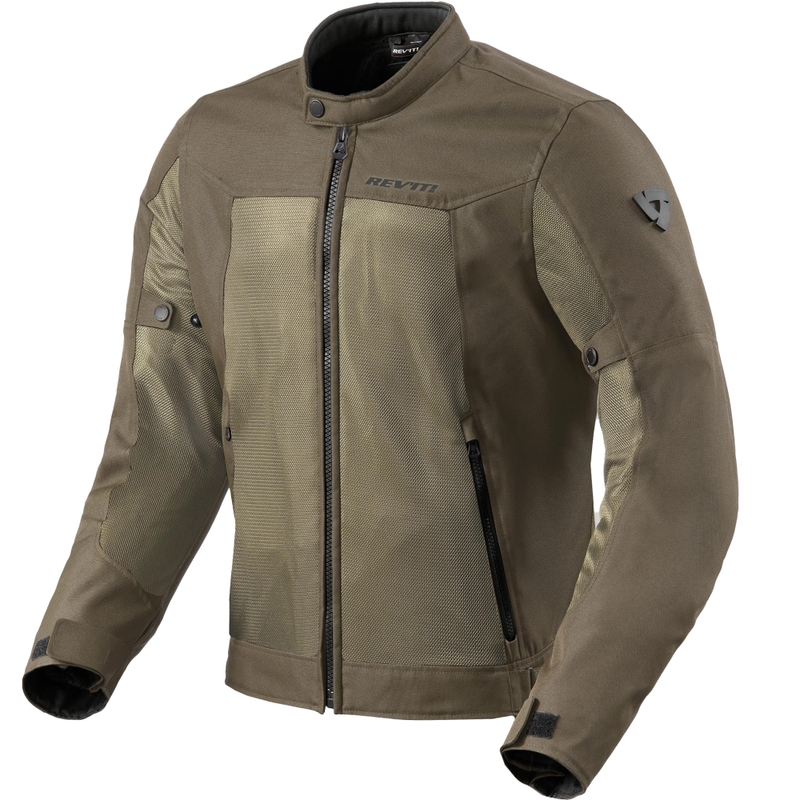 Chaqueta de moto Revit Eclipse 2 Tarmac verde