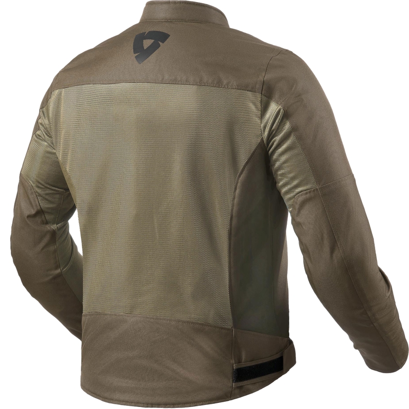 Chaqueta de moto Revit Eclipse 2 Tarmac verde