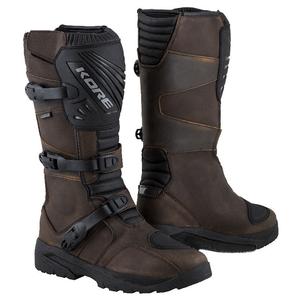 Botas de moto Kore Adventure Long 3.0 marrones