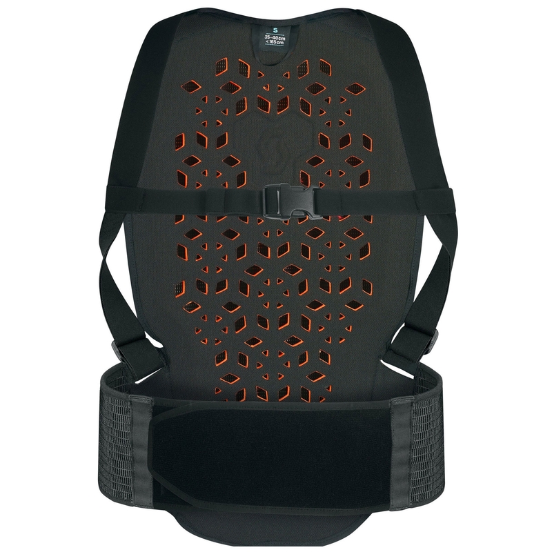 Protector de espalda infantil SCOTT AirFlex negro-gris