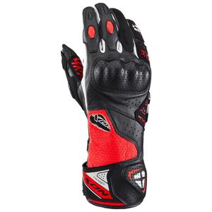 Guantes de moto IXON Thunder Air negro-rojo-blanco