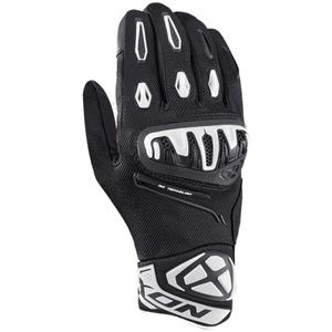 Guantes de moto IXON Mirage Air negro-blanco