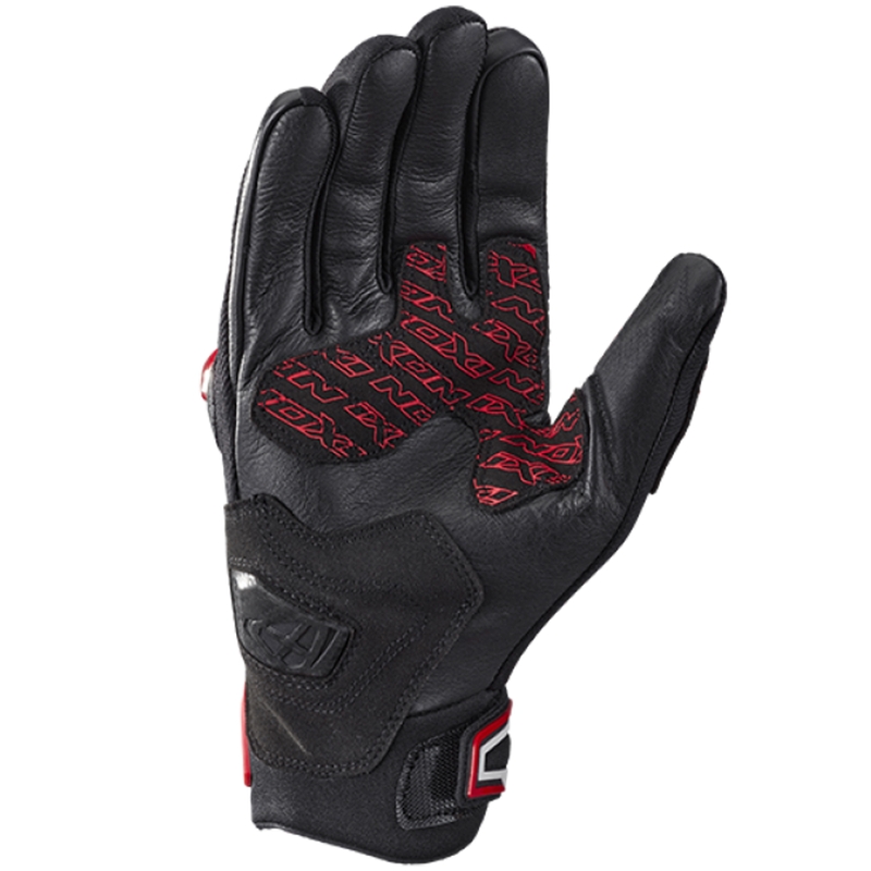 Guantes de moto IXON Mirage Air negro-blanco-rojo