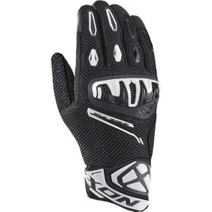 Guantes de moto IXON Mirage Airflow negro-blanco