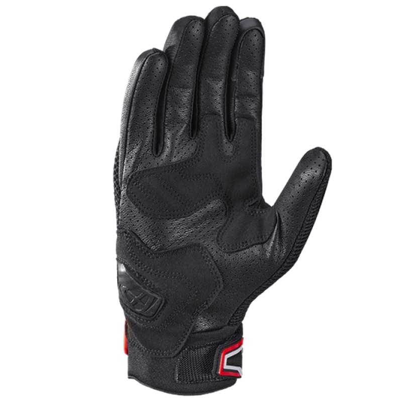 Guantes de moto IXON Mirage Airflow negro-rojo