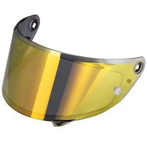 Visera HJ-45A/B para cascos F100, dorada con efecto espejo