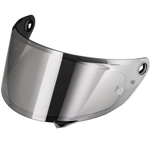 Visera HJ-45A/B para cascos F100, color plata espejo
