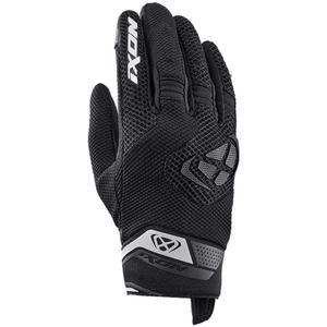 Guantes de moto IXON Mig 2 Airflow negro-blanco