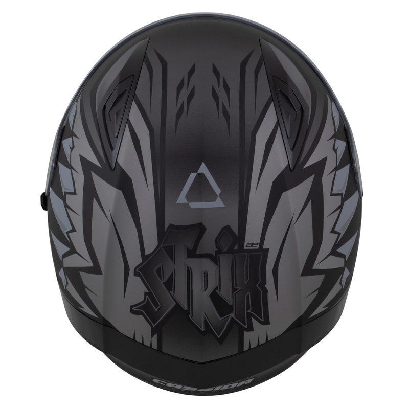 Casco integral Cassida Orbit Strix negro mate-gris