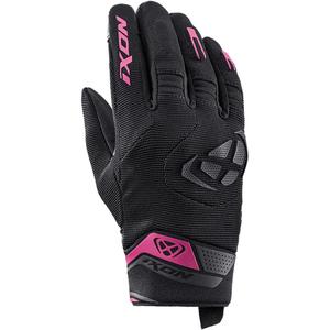 Guantes de moto mujer IXON Mig 2 negro-rosa