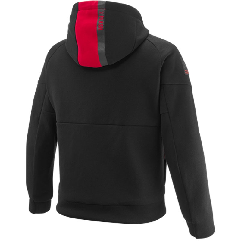 Sudadera de moto infantil IXON Touchdown negra-roja