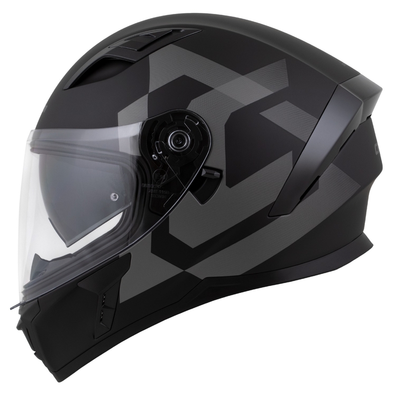 Casco integral Cassida Orbit Grind negro mate-gris