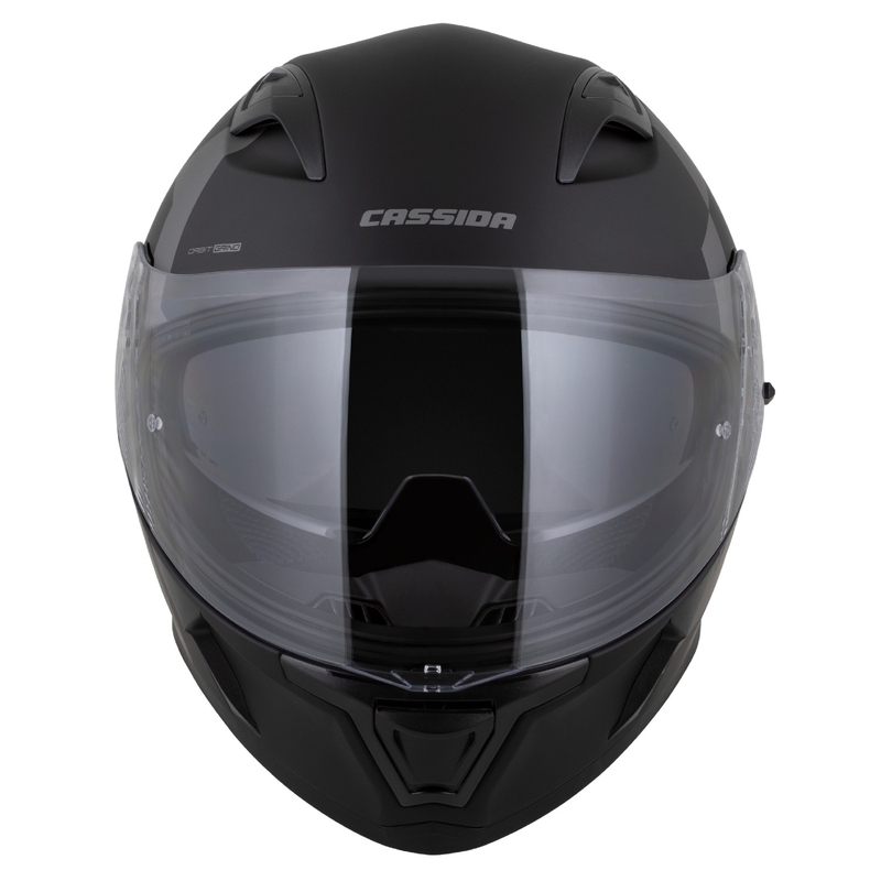 Casco integral Cassida Orbit Grind negro mate-gris