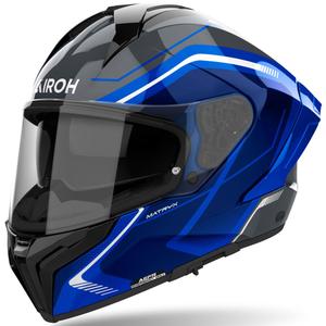 Casco integral de moto Airoh MATRYX Wide azul