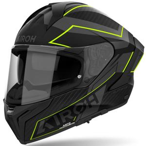 Casco integral de moto Airoh MATRYX Sentinel amarillo mate