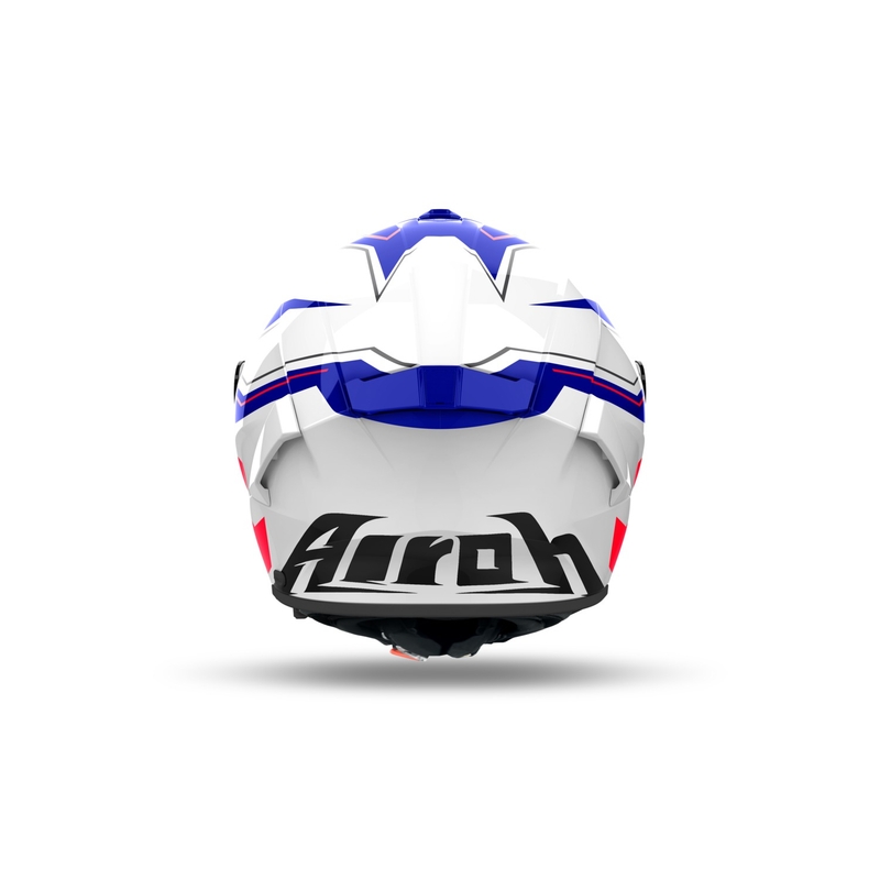 Casco integral para moto Airoh SPARK 2 Dart azul-rojo brillante