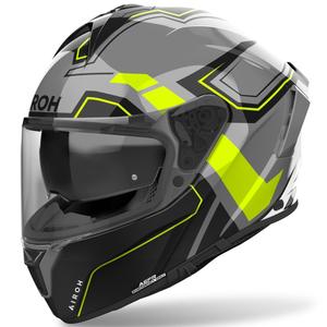 Casco integral para motocicleta Airoh SPARK 2 Dart amarillo brillante