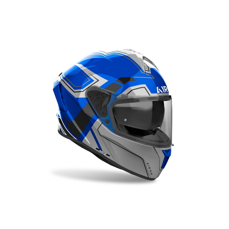 Casco integral para moto Airoh SPARK 2 Dart azul brillante