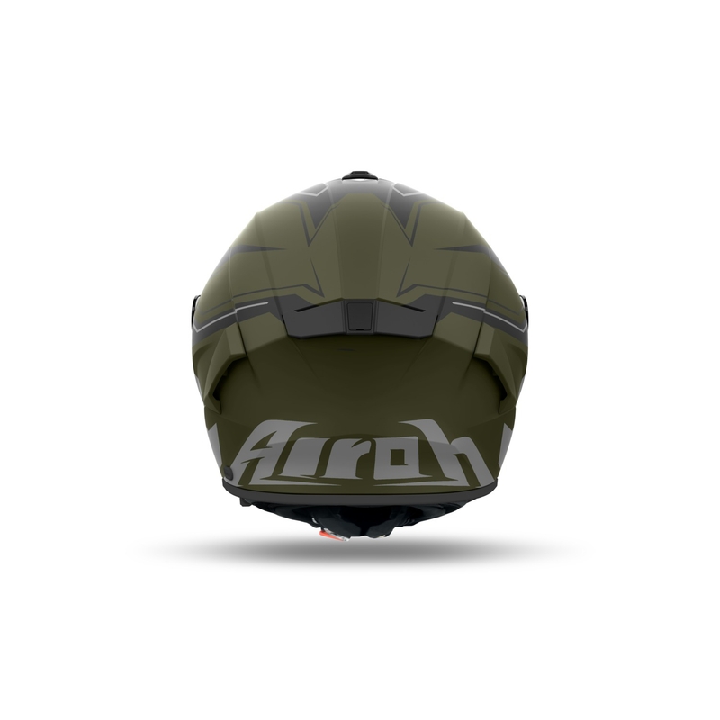 Casco integral para moto Airoh SPARK 2 Dart color verde caqui mate