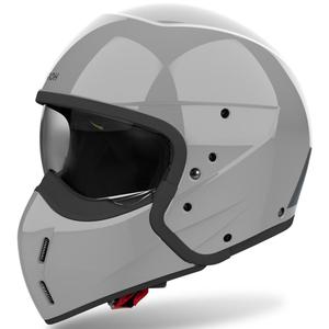 Casco de moto modular Airoh J110 Color gris cemento brillante