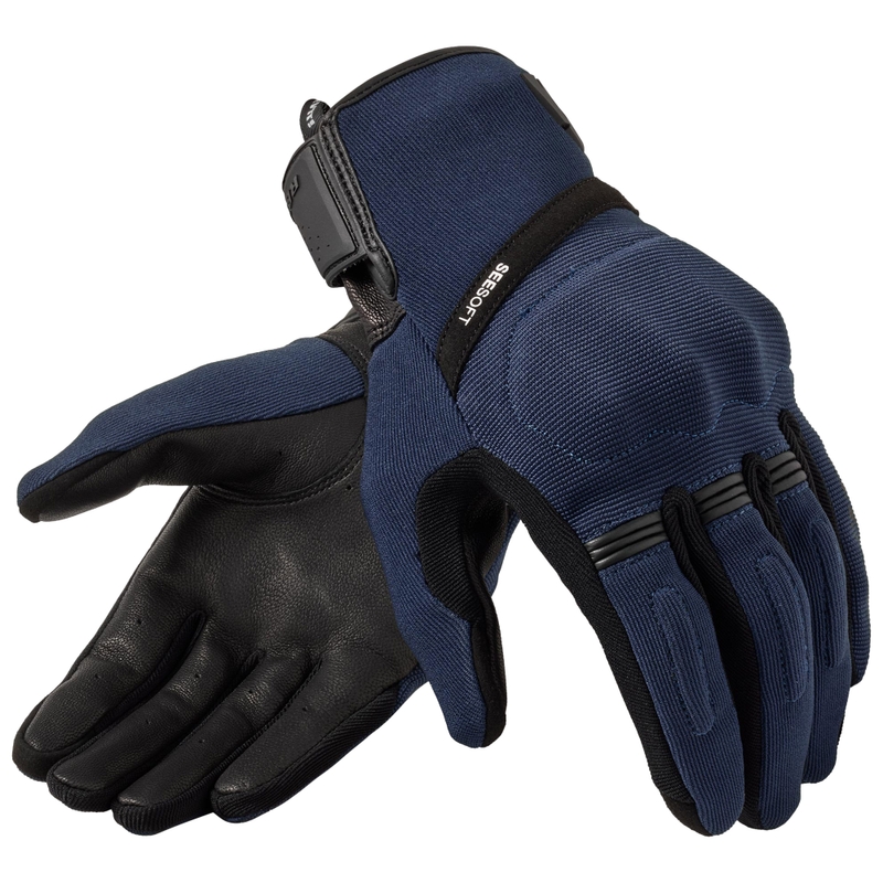 Guantes de moto Revit Mosca 2 azul-negro